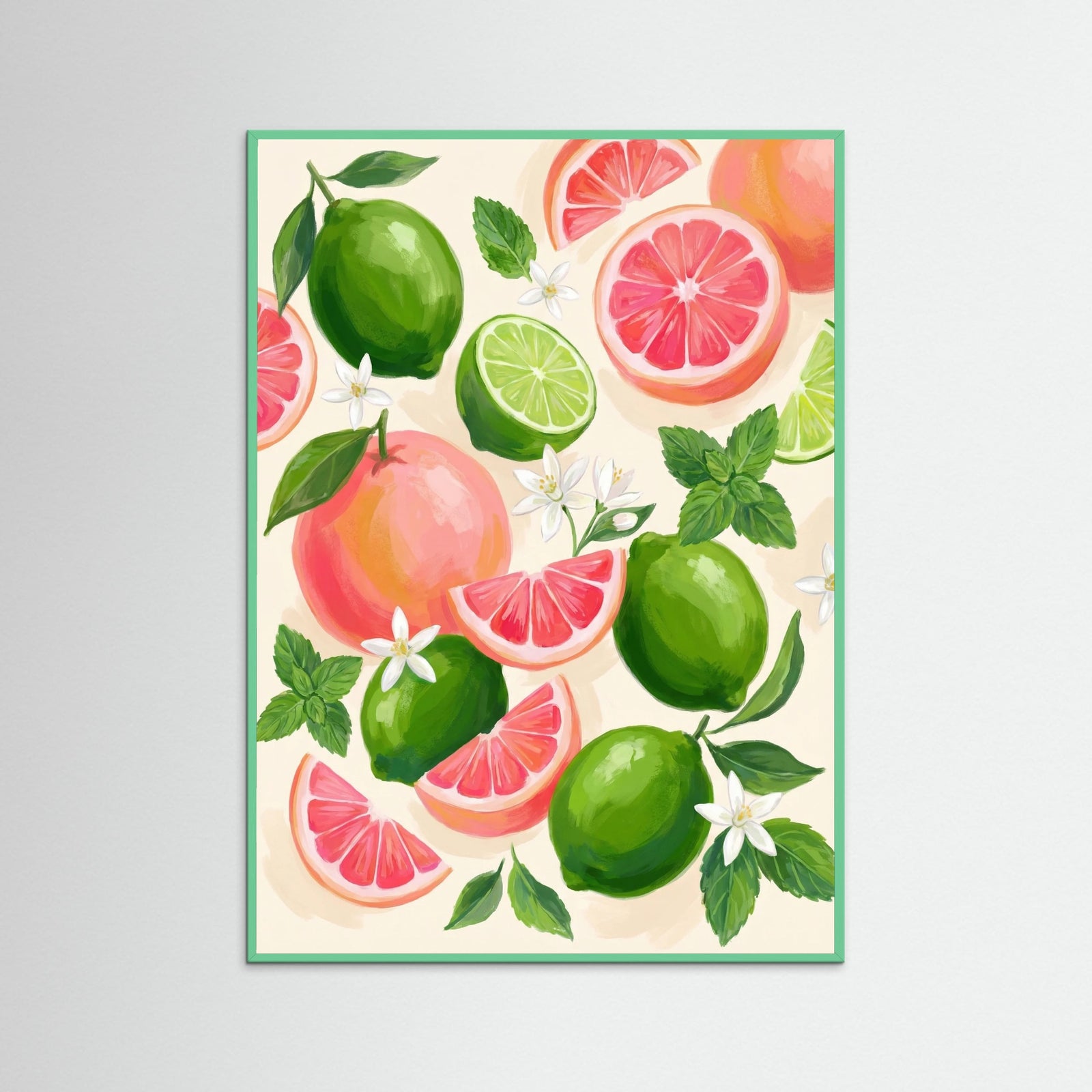 Mint Wood Lemon Zest Dream