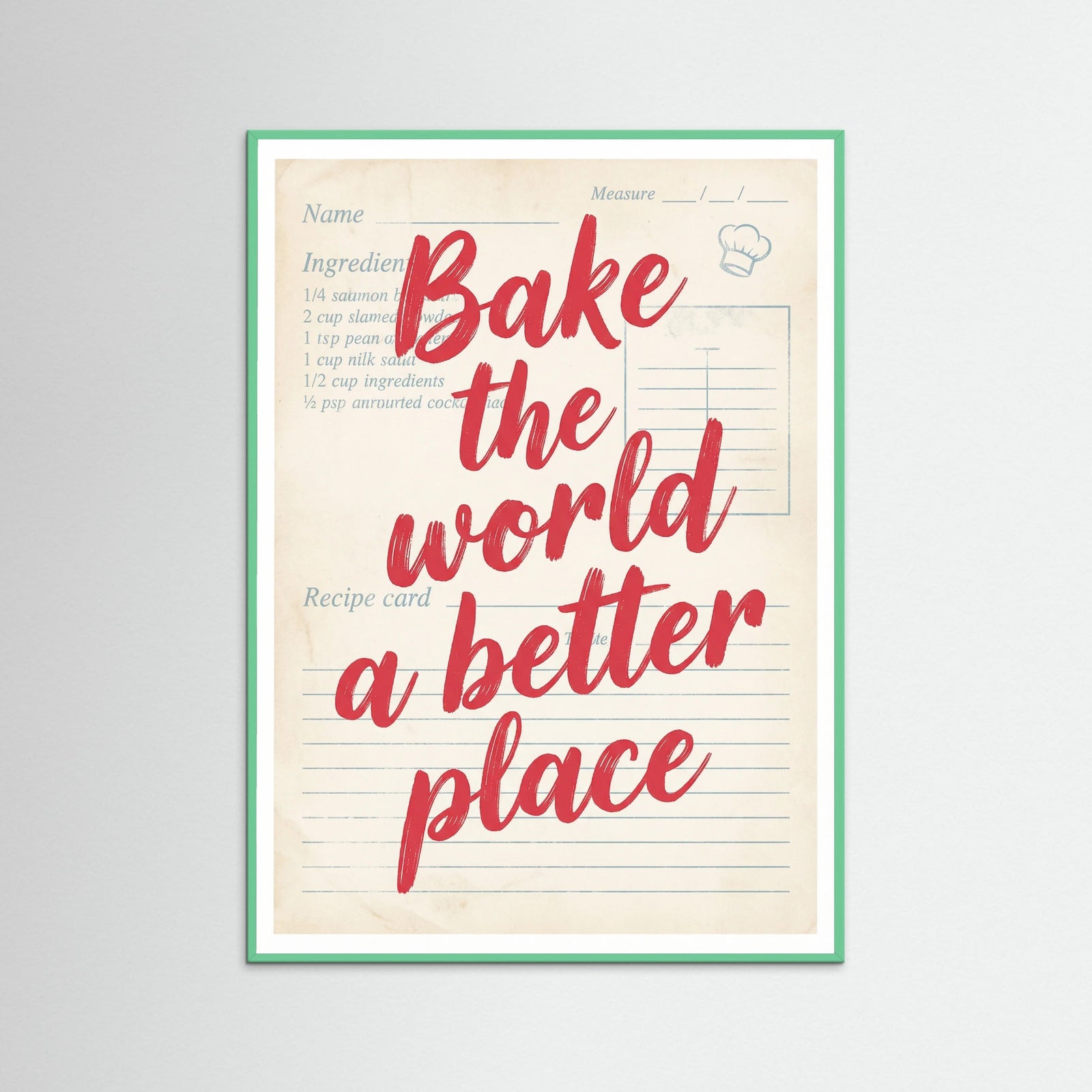 Mint Wood Lifes Short Drinks