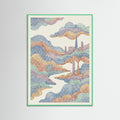 Mint Wood Light Mosaic