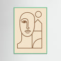 Mint Wood Line Portrait