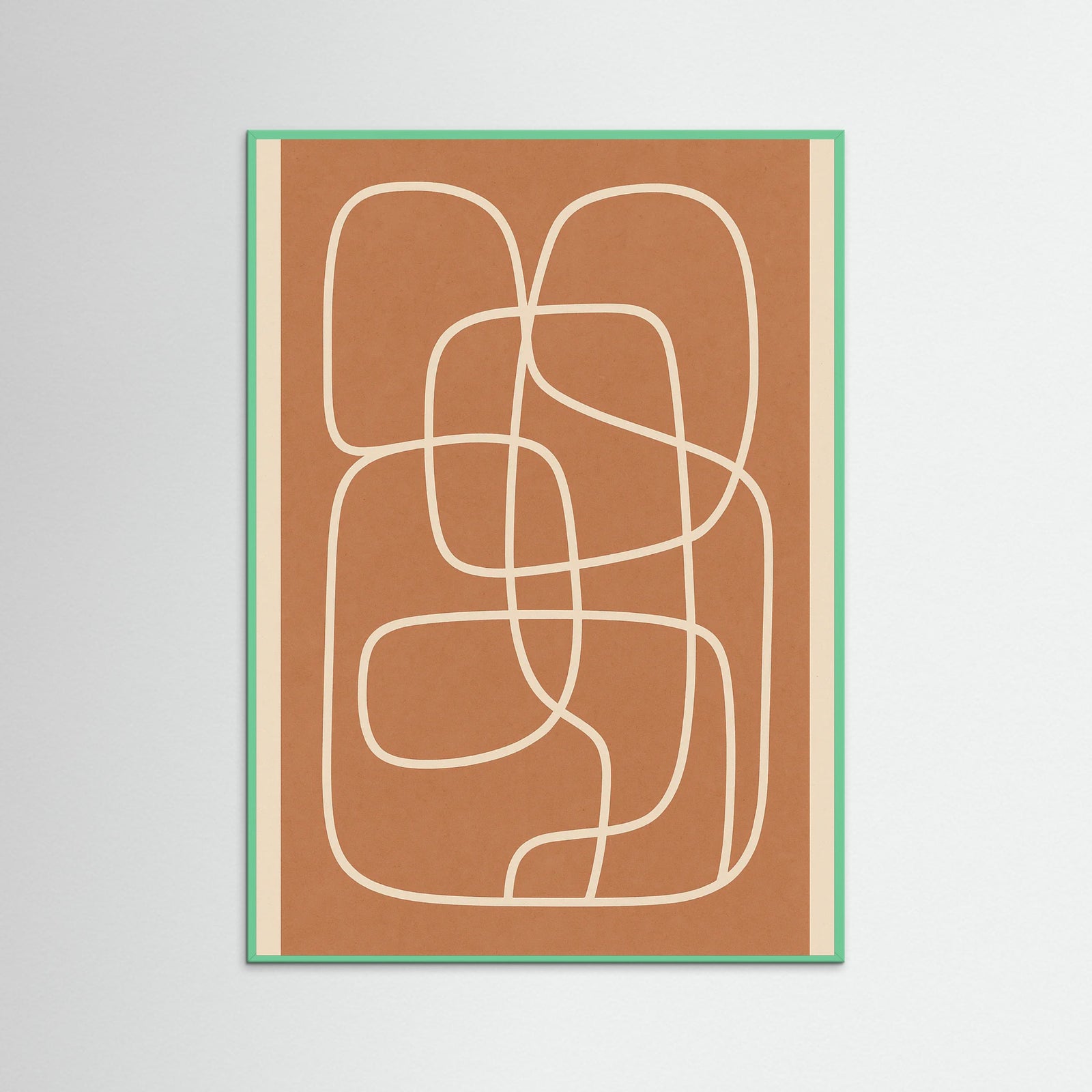 Mint Wood Linear Flow