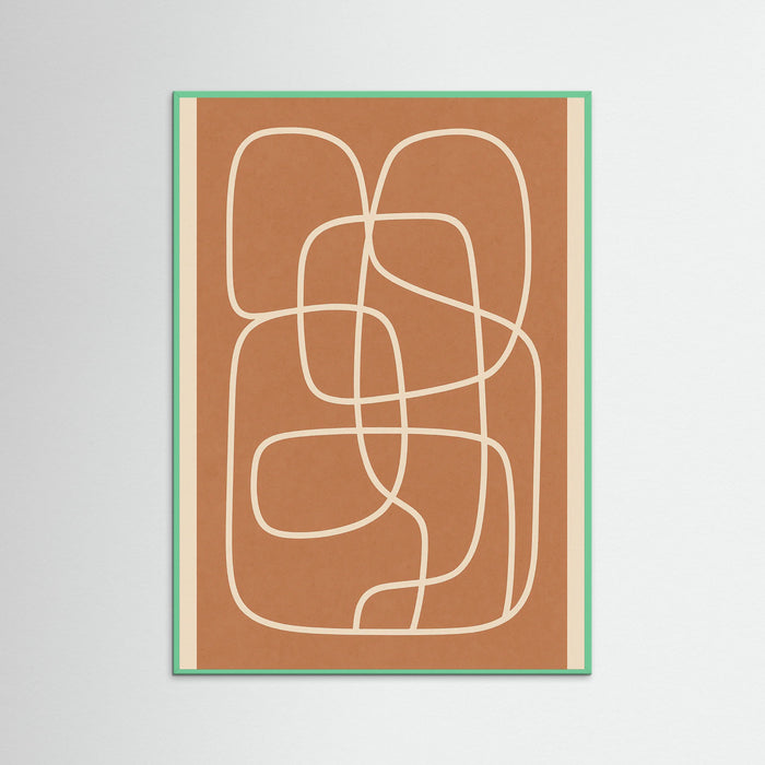 Mint Wood Linear Flow