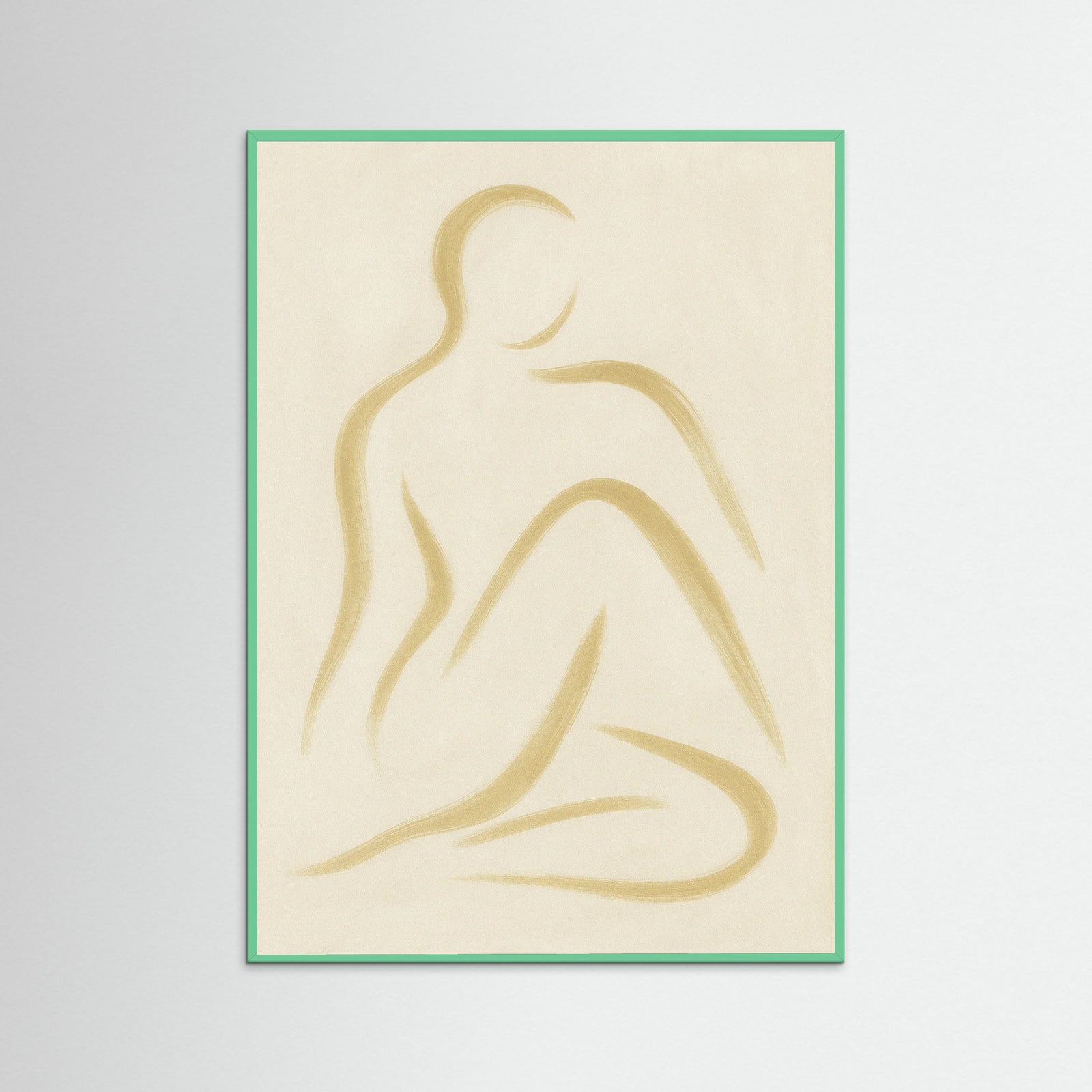 Mint Wood Lines of peace