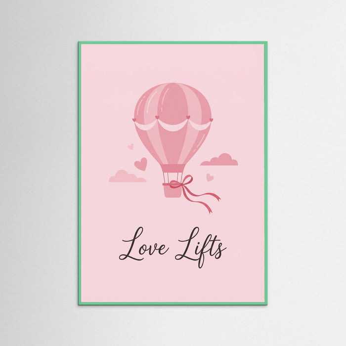 Mint Wood Love Ace Card