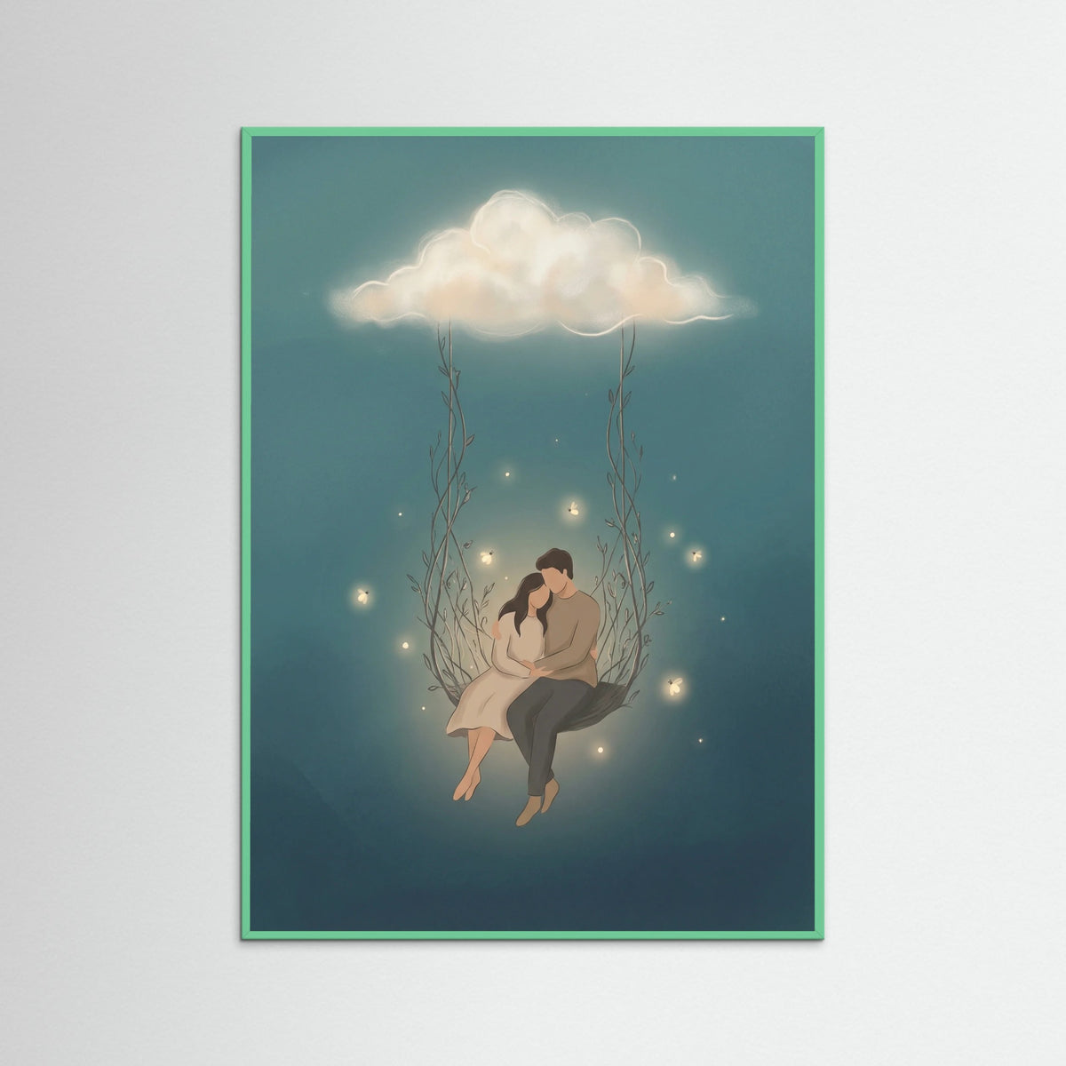 Mint Wood Love Aloft