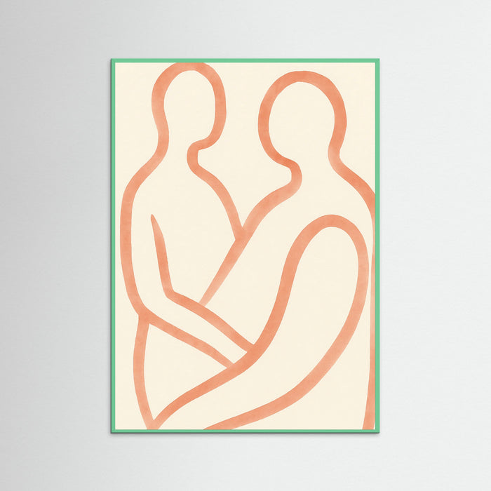 Mint Wood Lovers Embrace