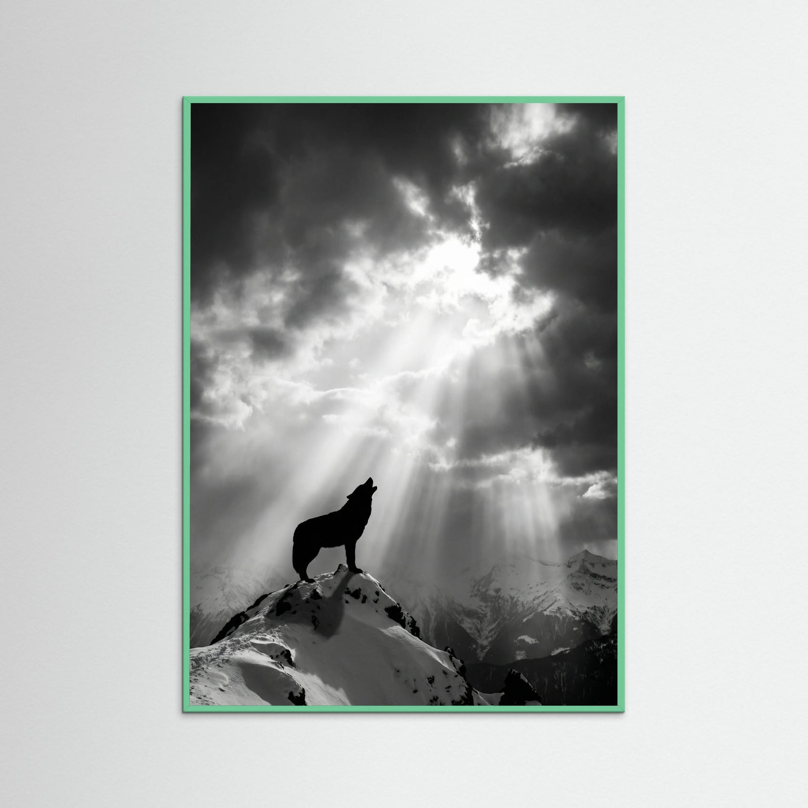 Mint Wood Luminous Ascent