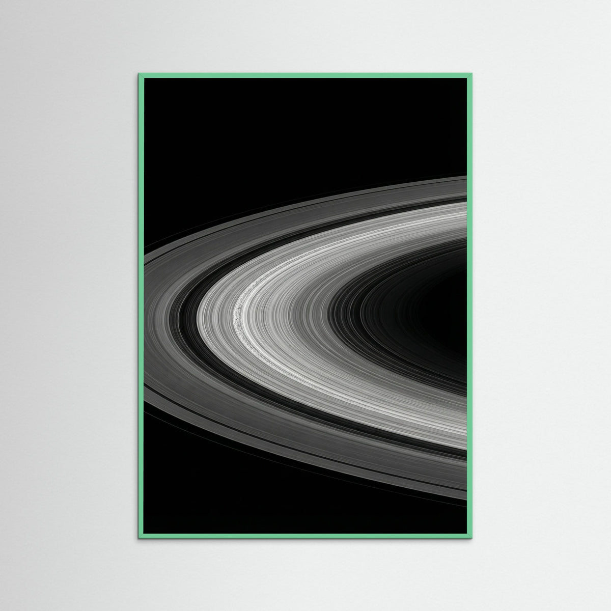 Mint Wood Lunar Crescent