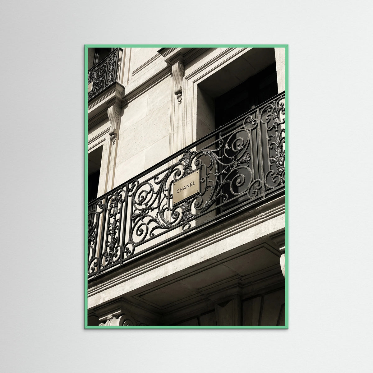 Mint Wood Luxury Facade