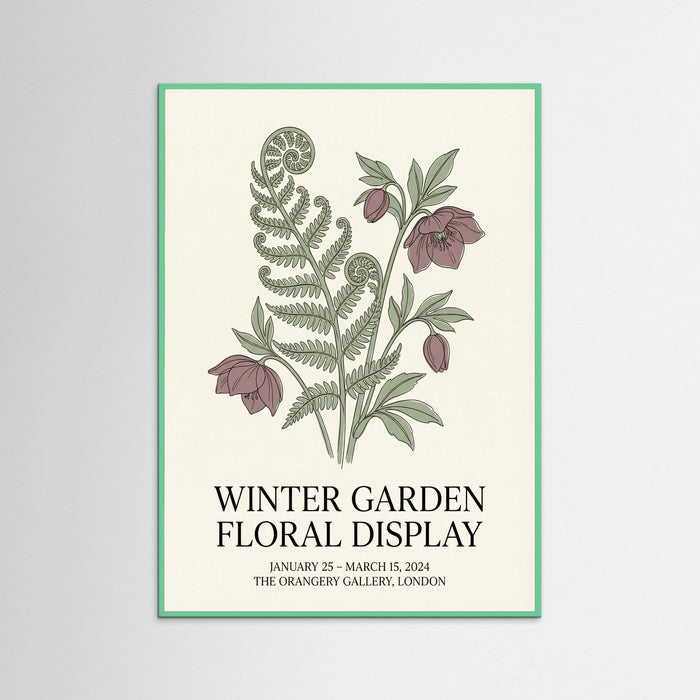 Mint Wood Matisse Botanical Bloom