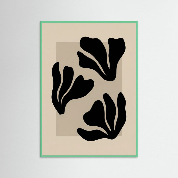 Mint Wood Matisse Botanical Forms