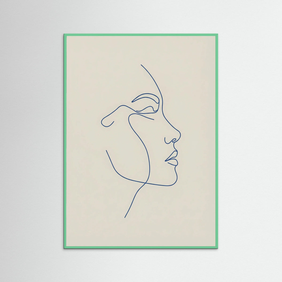 Mint Wood Meditative Pose