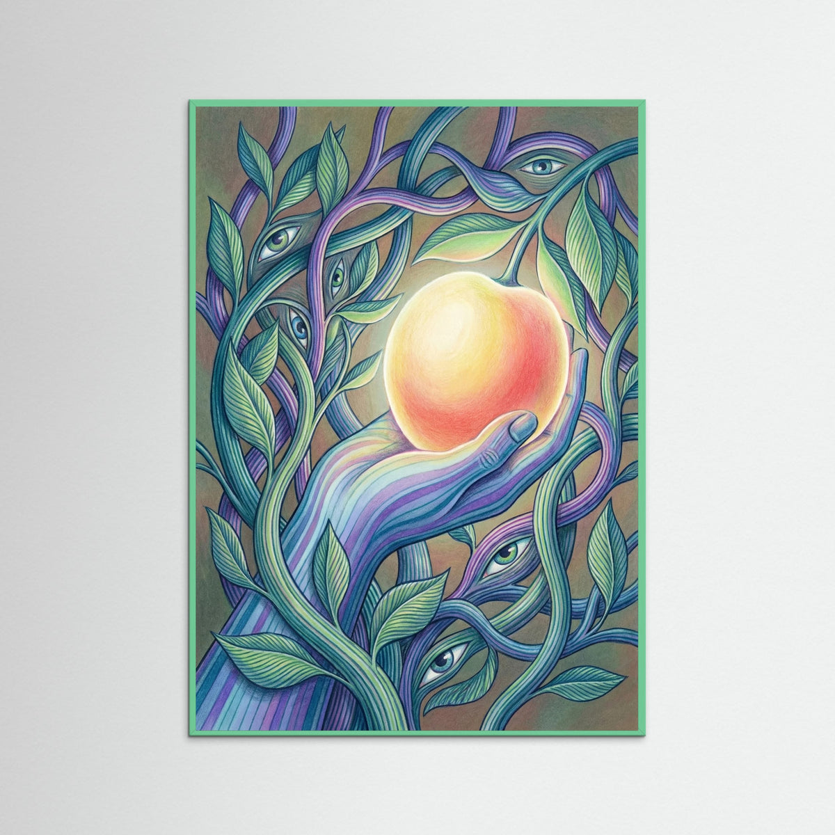 Mint Wood Melancholy Bloom