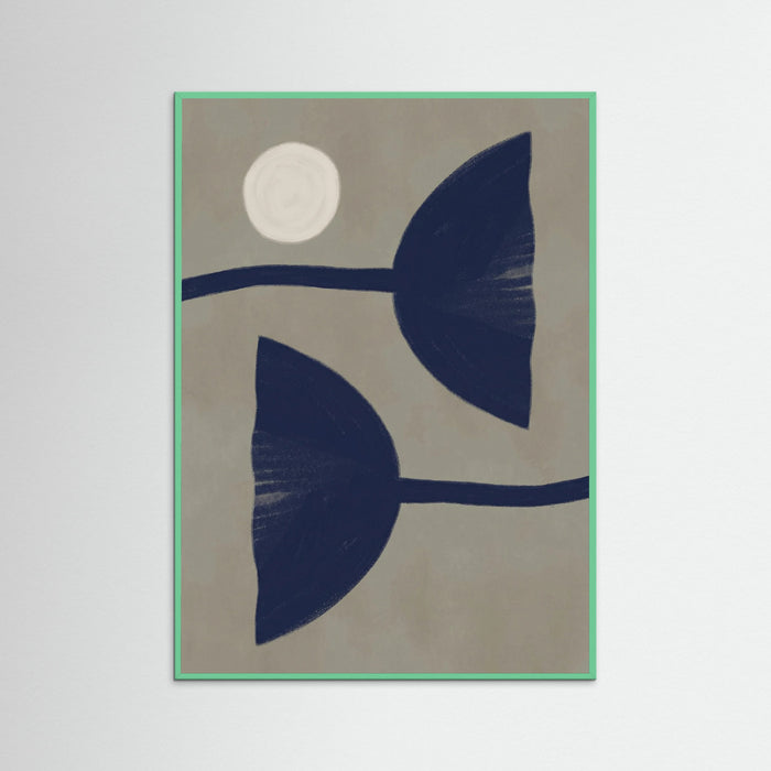 Mint Wood Midnight Bloom