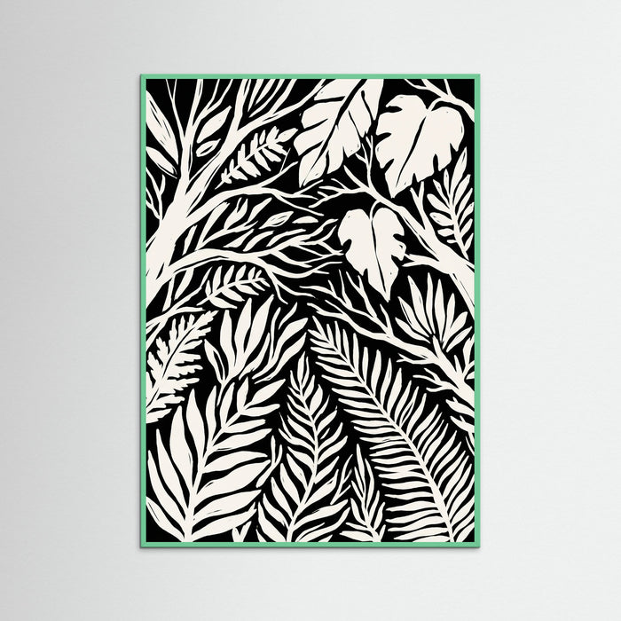 Mint Wood Midnight Bloom