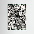 Mint Wood Midnight Bloom