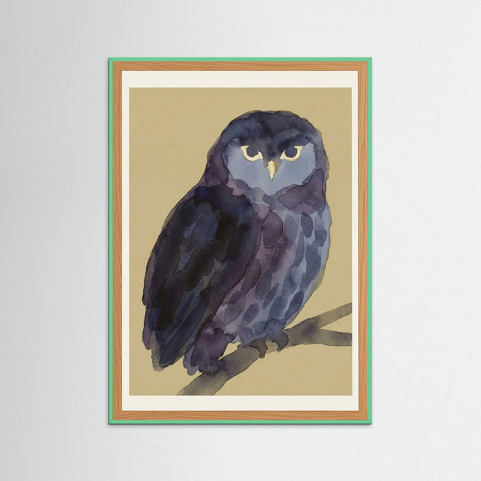 Mint Wood Midnight Feline