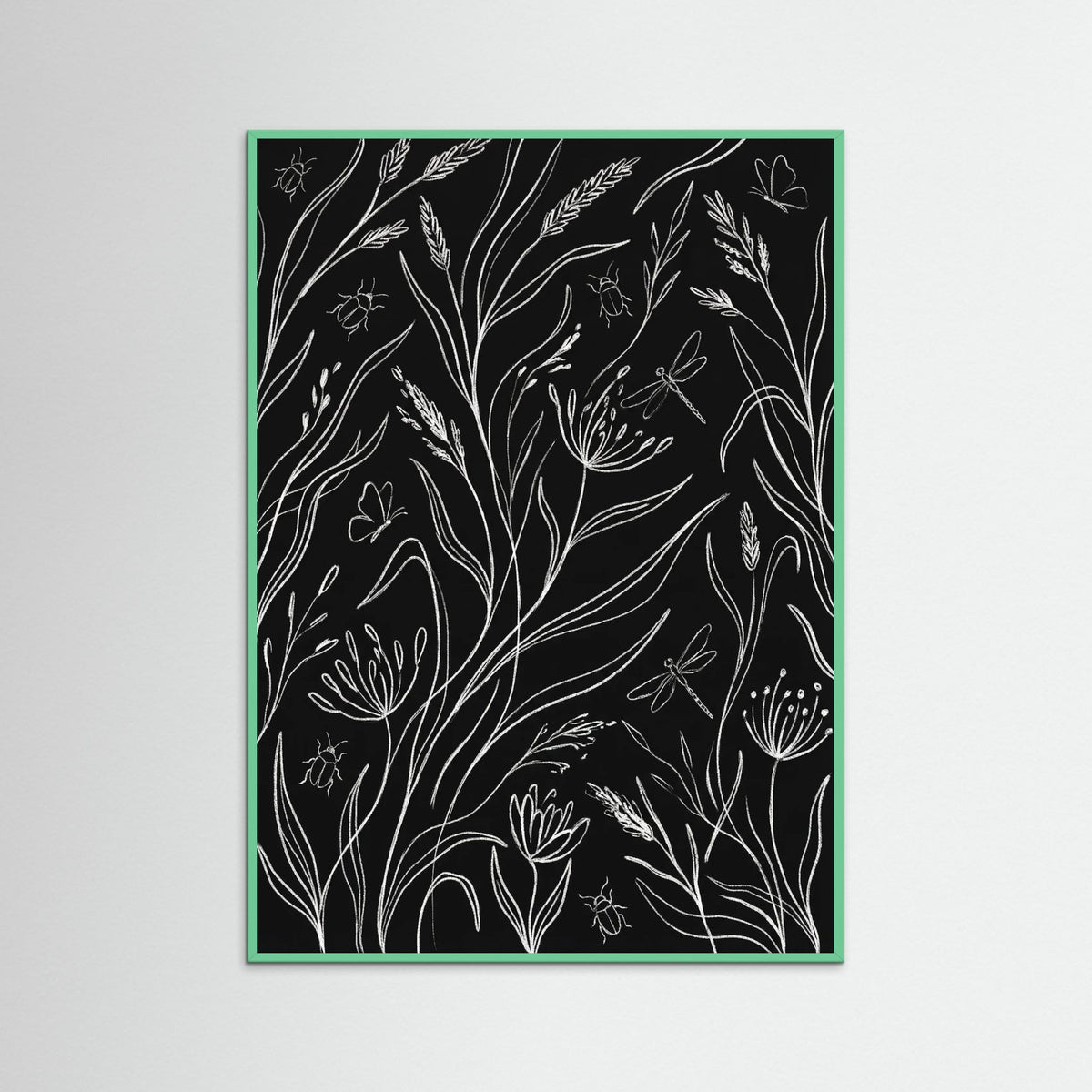 Mint Wood Midnight Garden