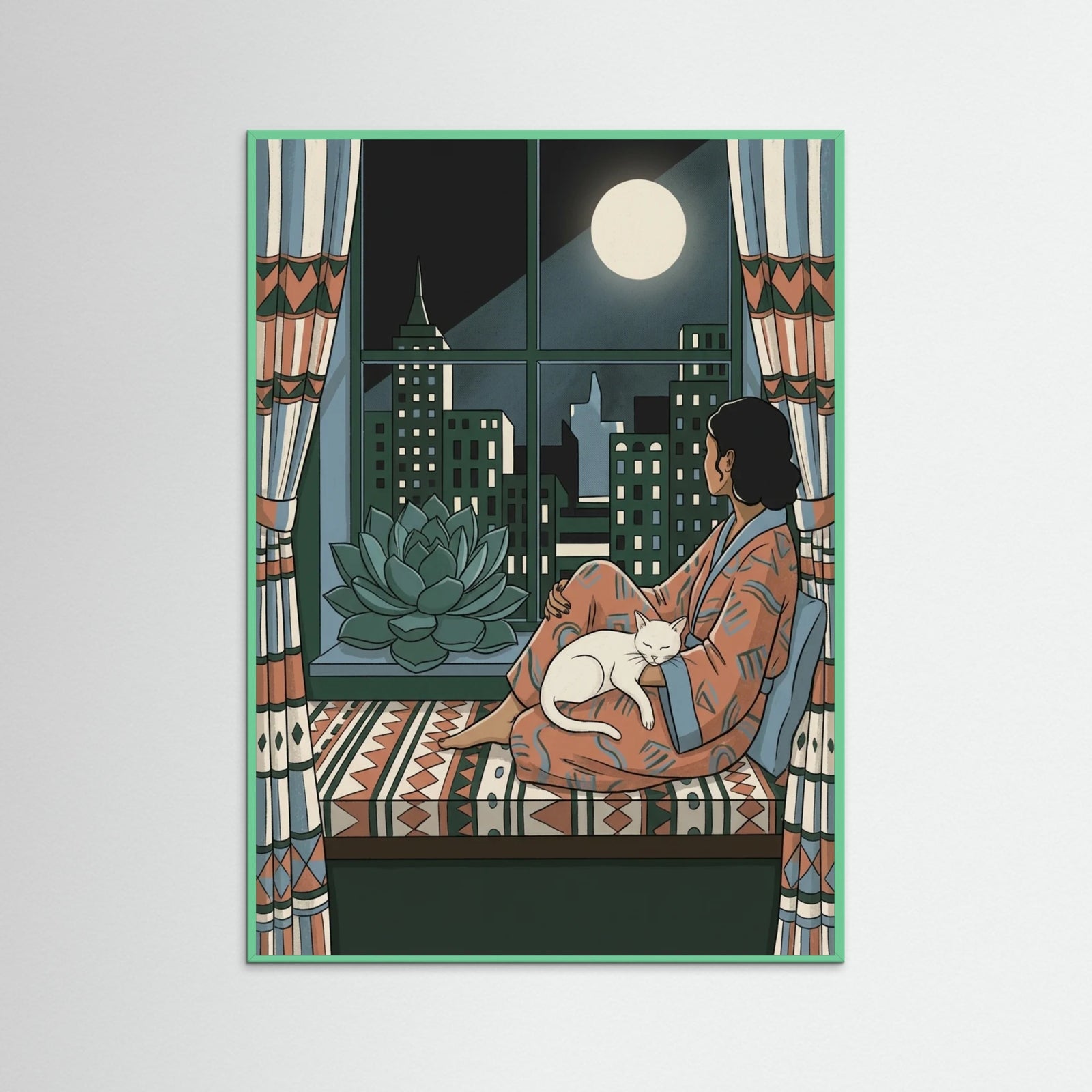 Mint Wood Midnight Repose