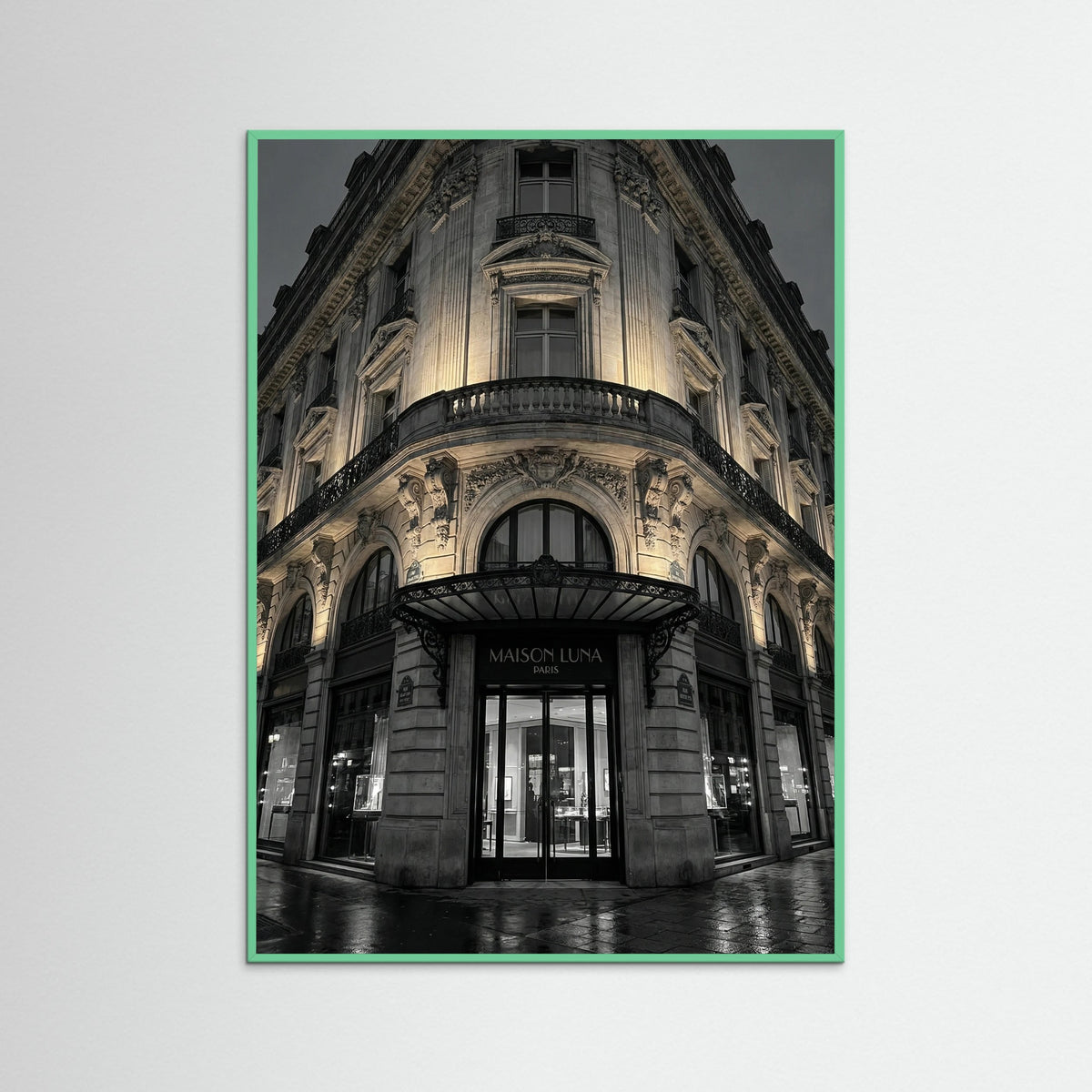 Mint Wood Milanese Grandeur