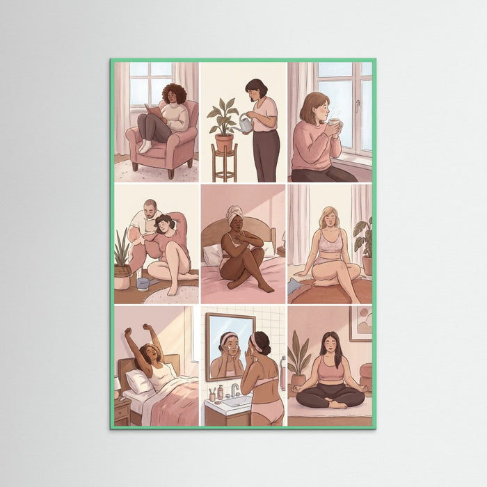 Mint Wood Mindful Movement Series