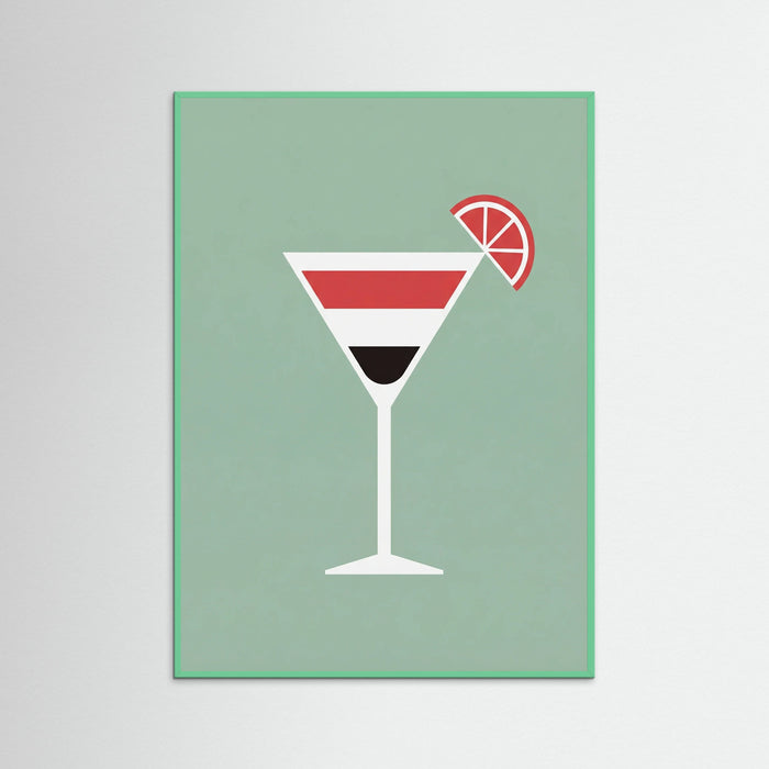 Mint Wood Minimal Coffee