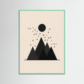 Mint Wood Minimalist Flight