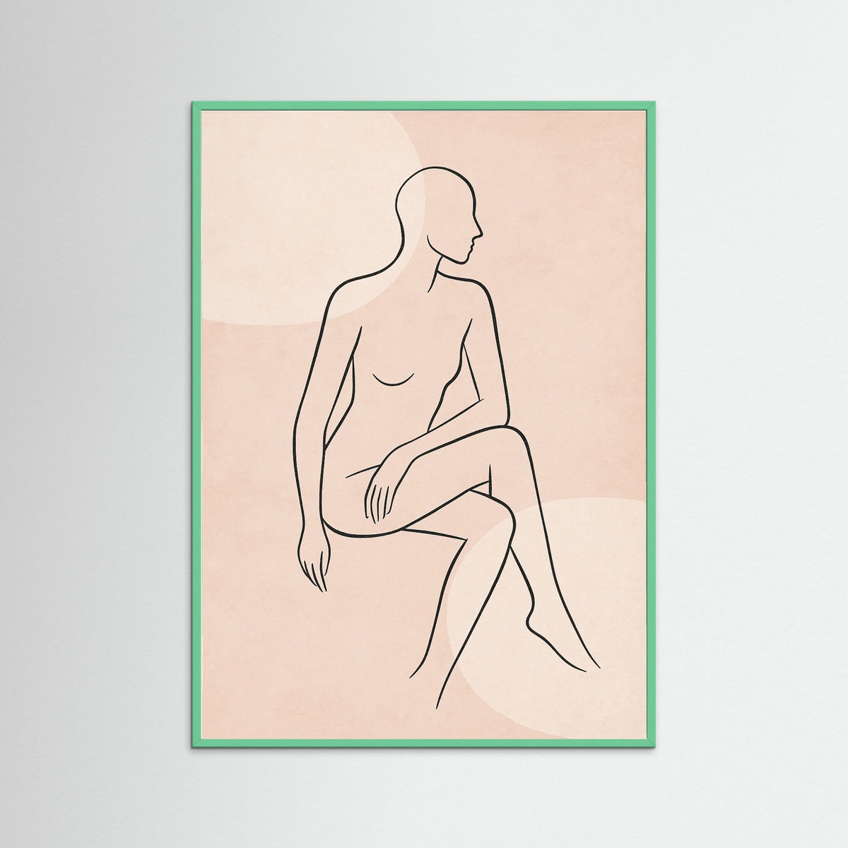 Mint Wood Minimalist Muse