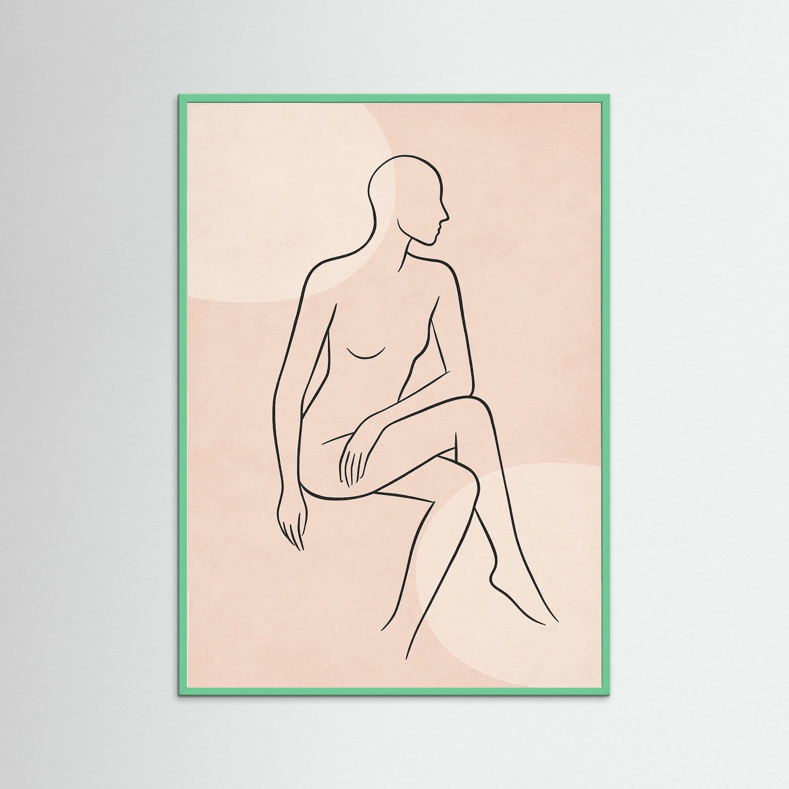 Mint Wood Minimalist Muse