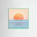 Minimalist Sunset 1 Poster – plakat og kunsttryk