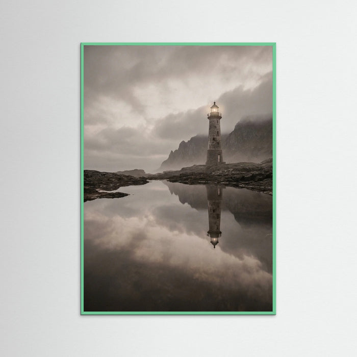 Mint Wood Misty Lake