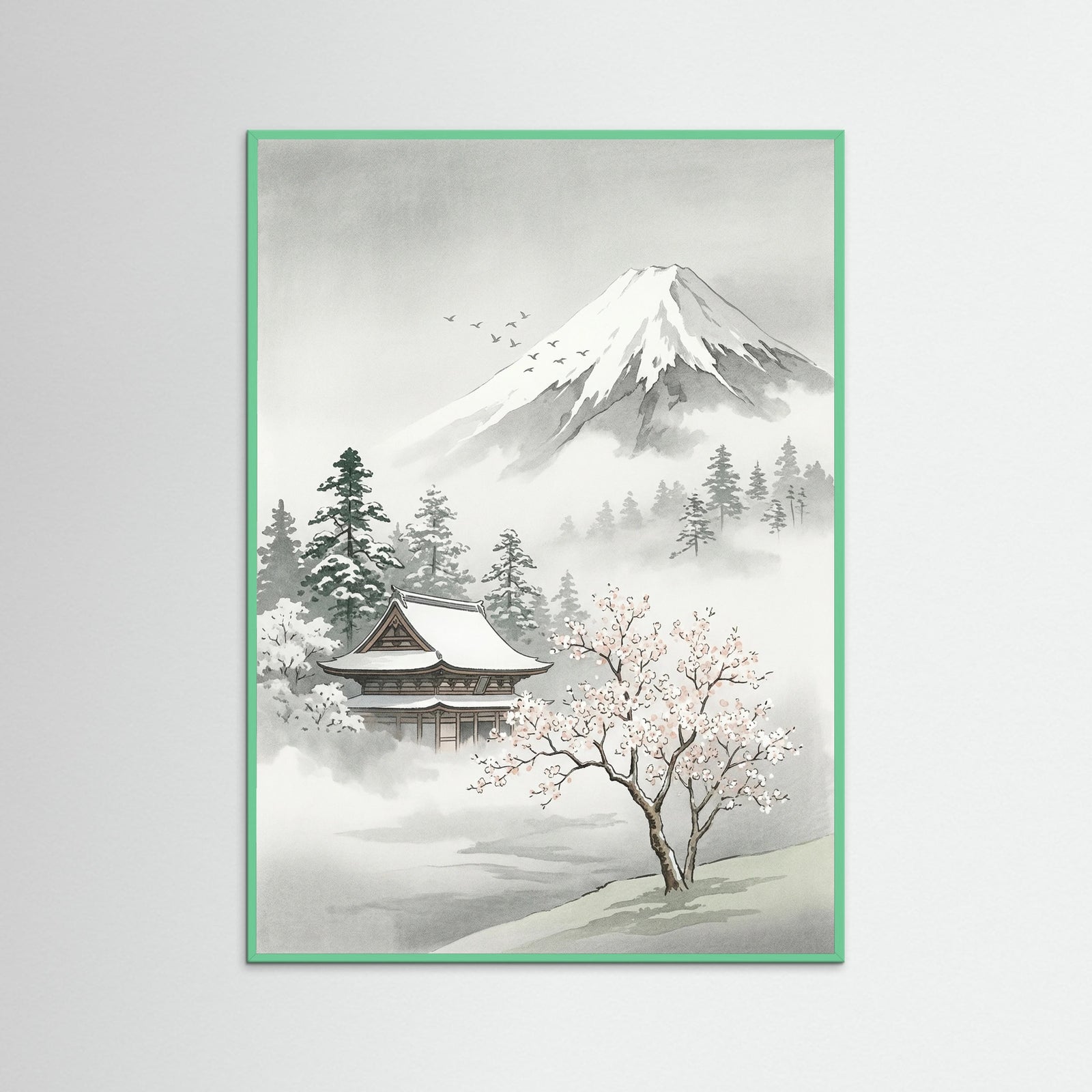 Mint Wood Misty Pine Torii
