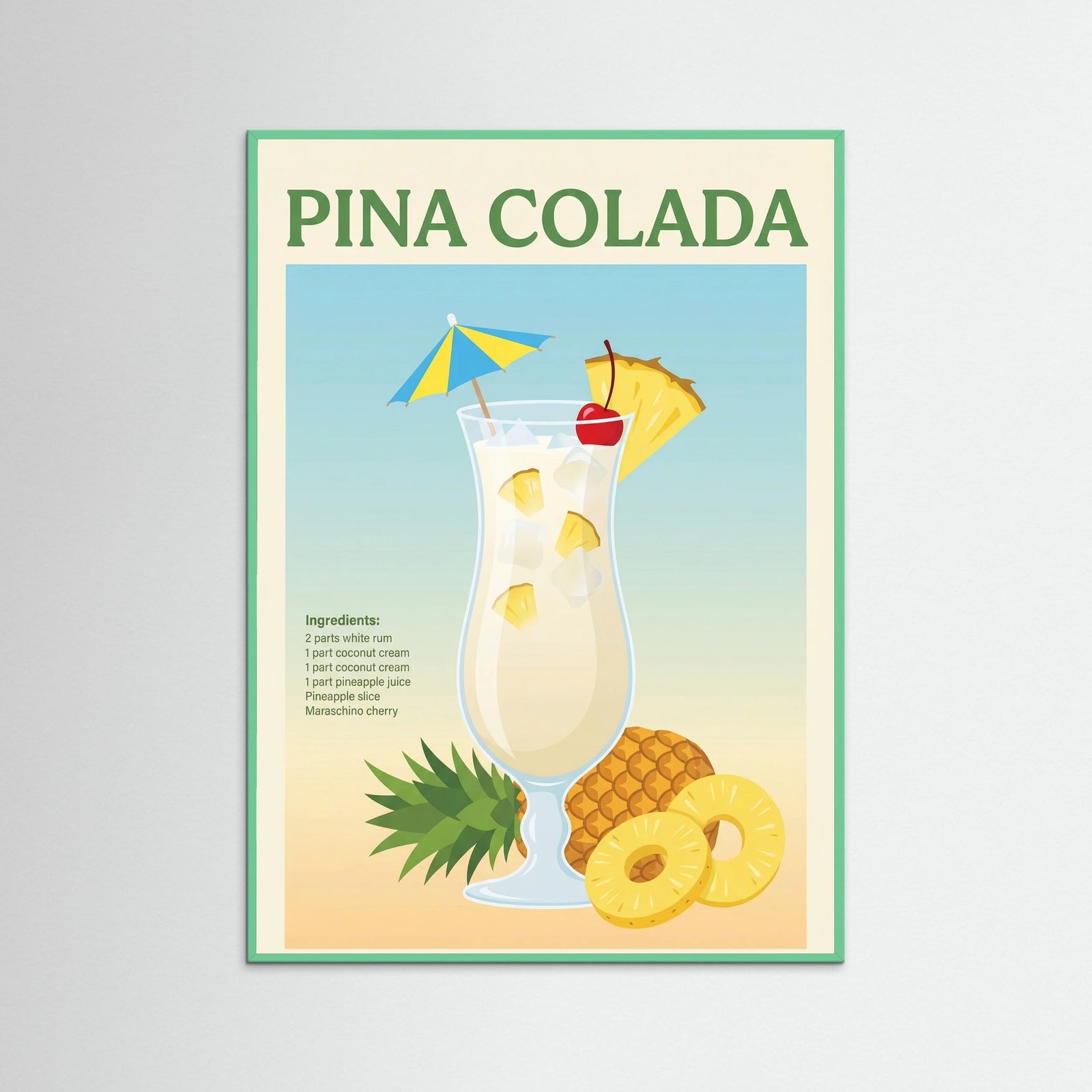 Mint Wood Mojito Recipe Print