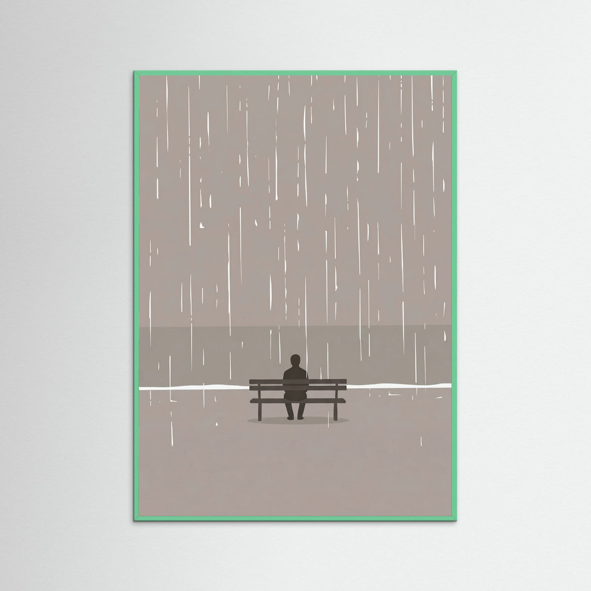Mint Wood Moments In Rain
