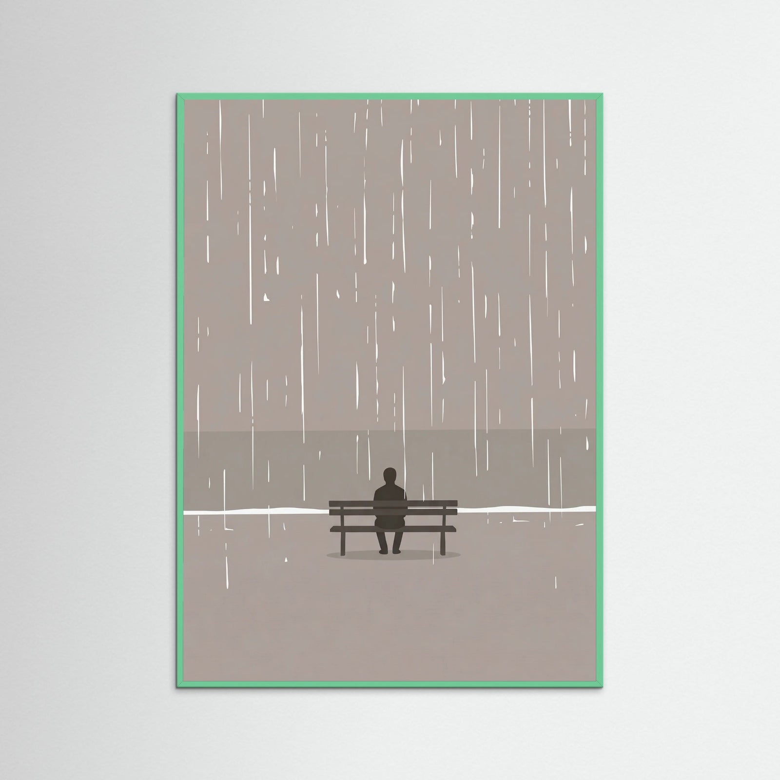Mint Wood Moments In Rain
