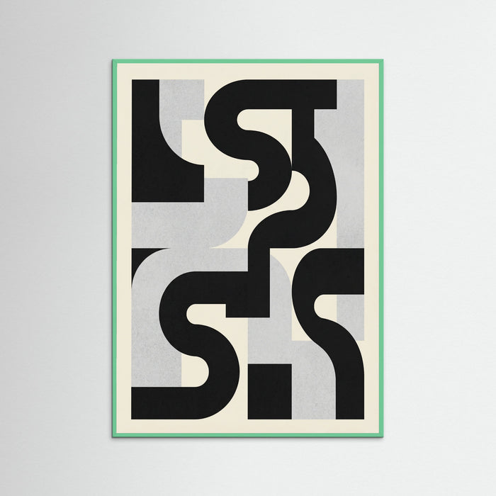 Mint Wood Monochromatic Forms