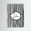 Mint Wood Monochrome Catnap