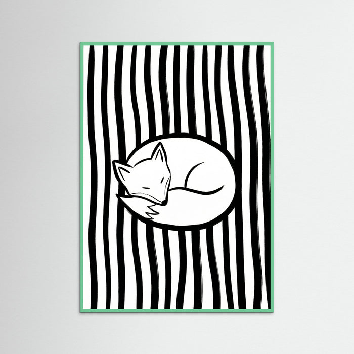 Mint Wood Monochrome Catnap
