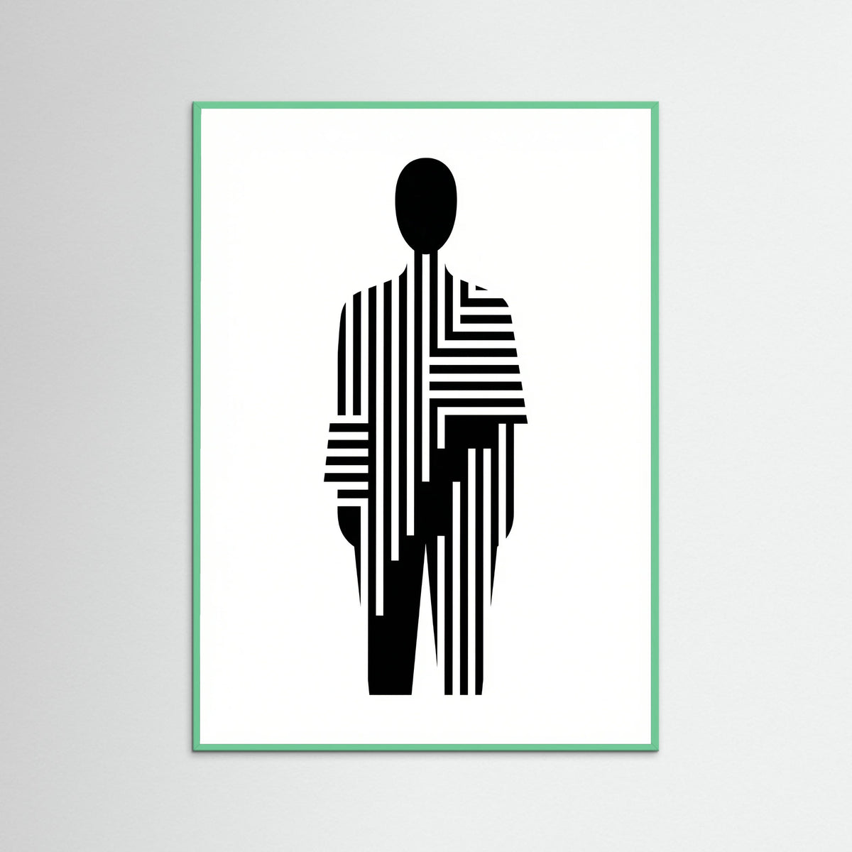 Mint Wood Monochrome Muse