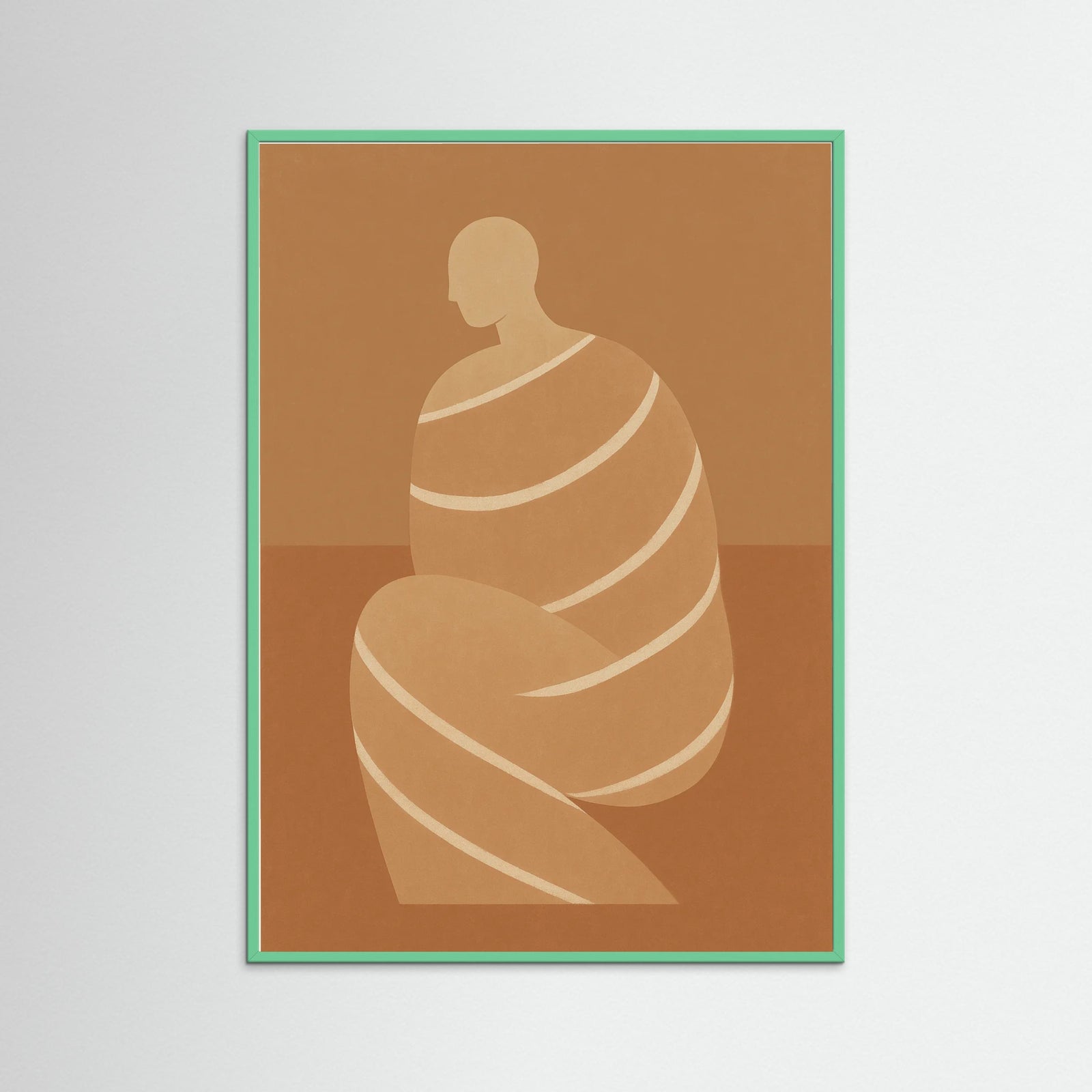 Mint Wood Monochrome Poise