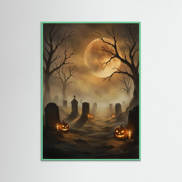 Mint Wood Moonlit Witch Flight