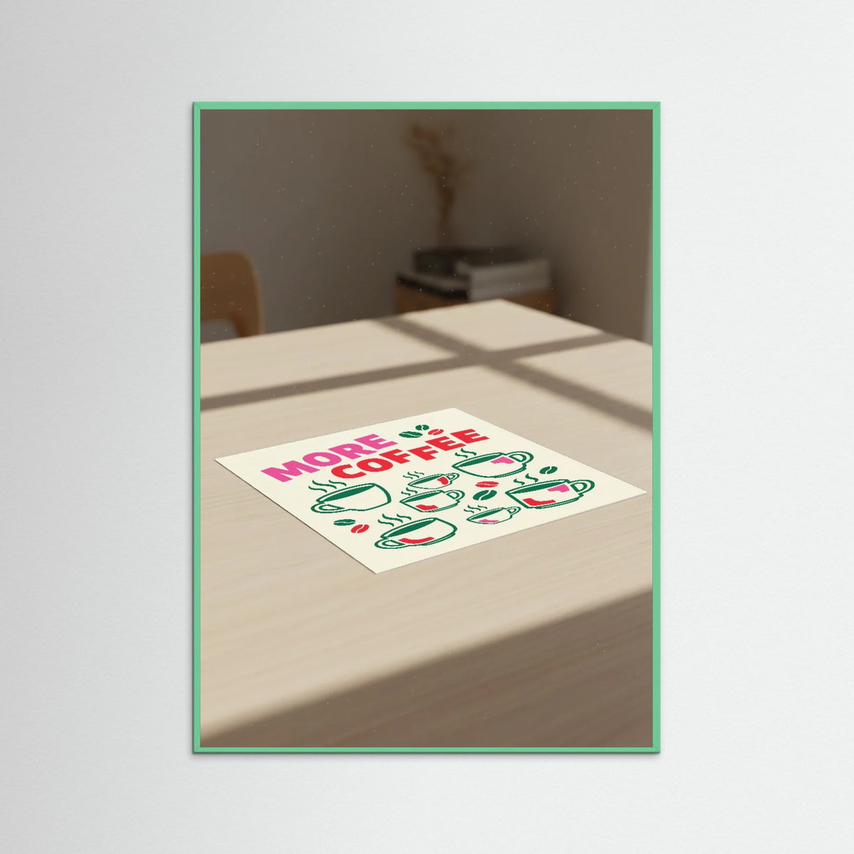 Mint Wood More Wine Please