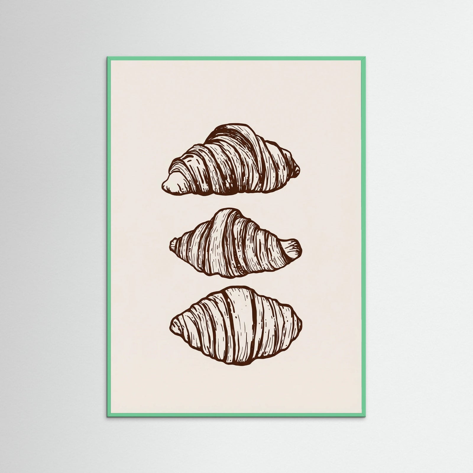 Mint Wood Morning Croissants