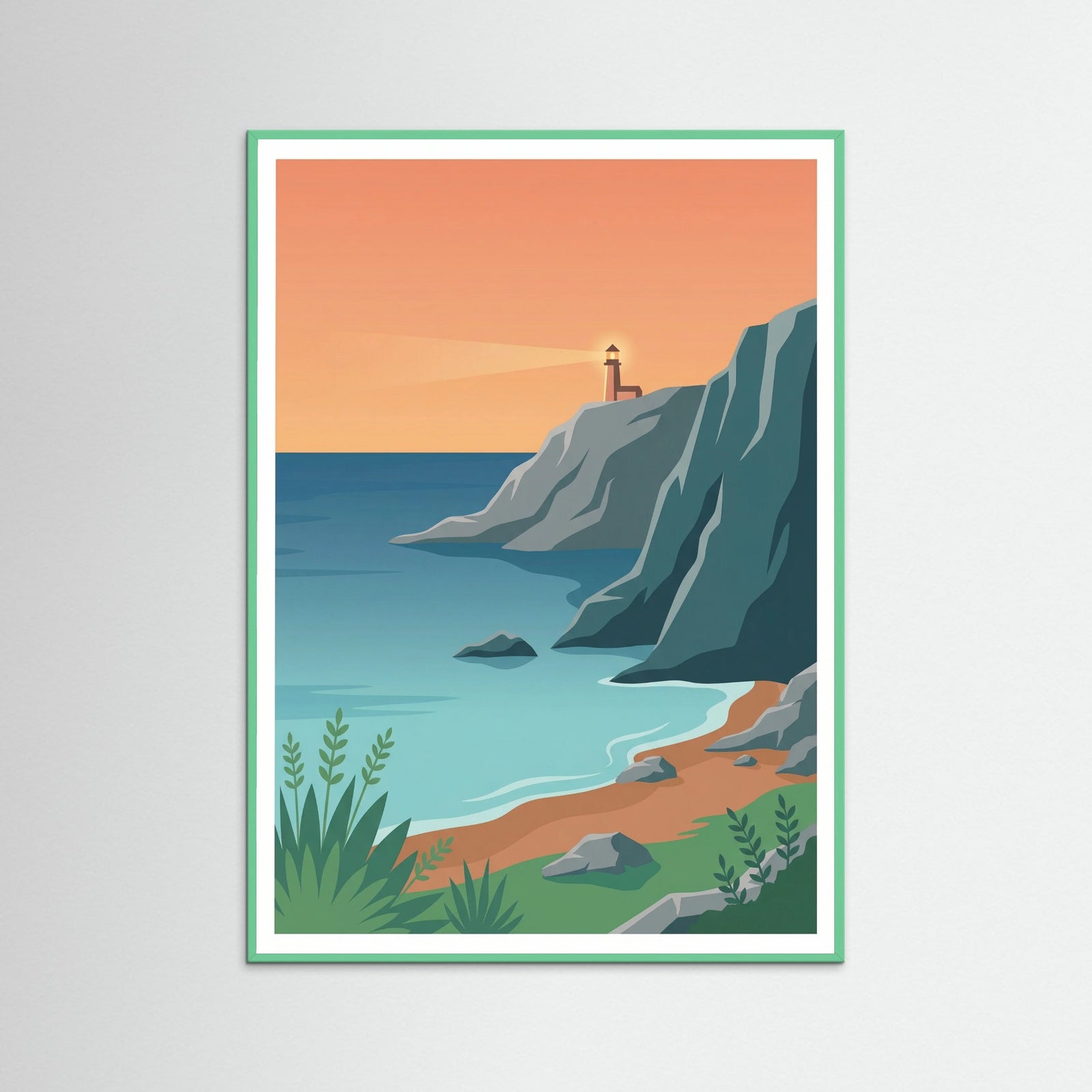 Mint Wood Mountain River Flow