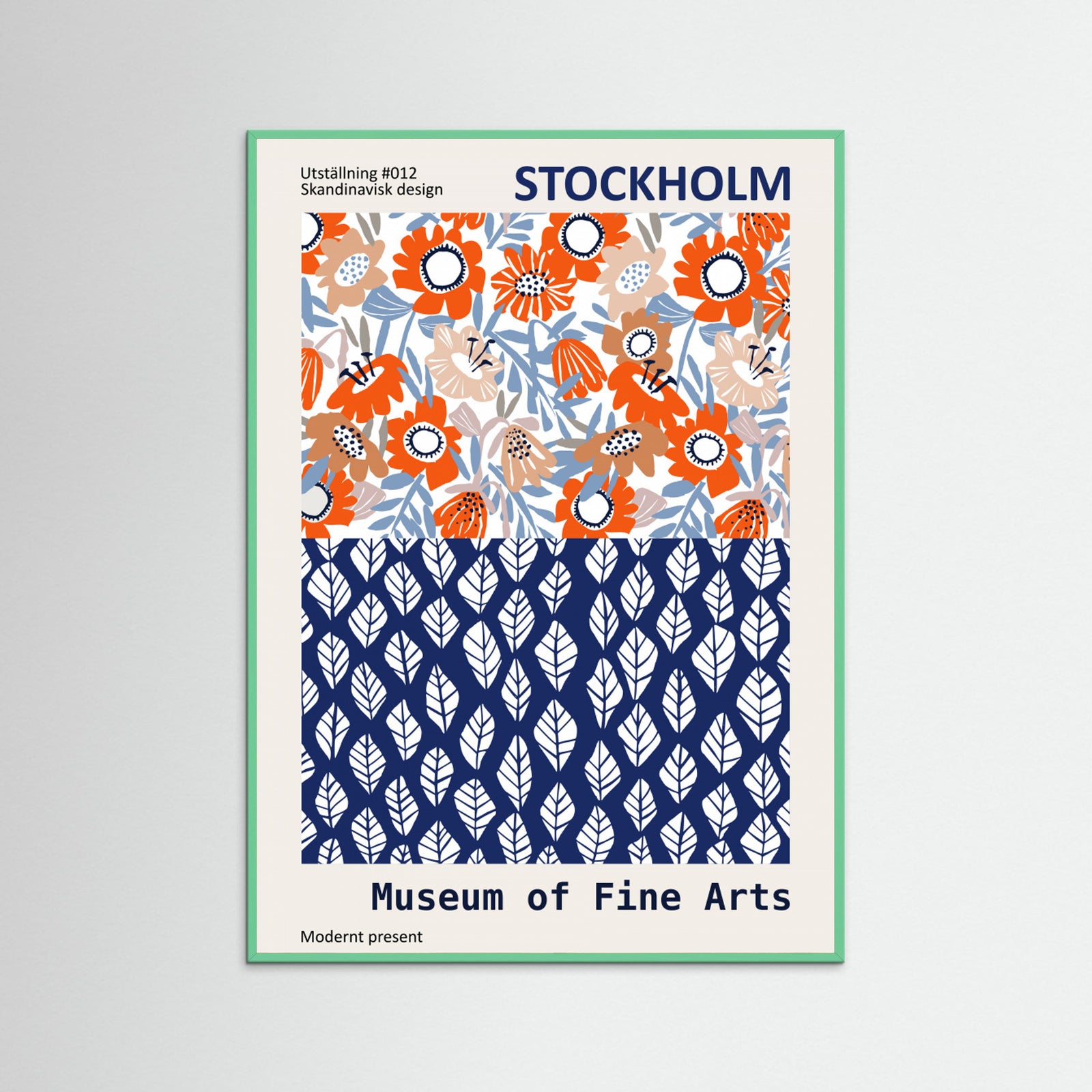 Mint Wood Museum of Fine Arts Stockholm Poster