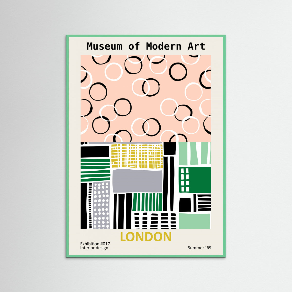 Mint Wood Museum of Modern Art London Poster