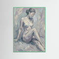 Mint Wood Muted Reflection