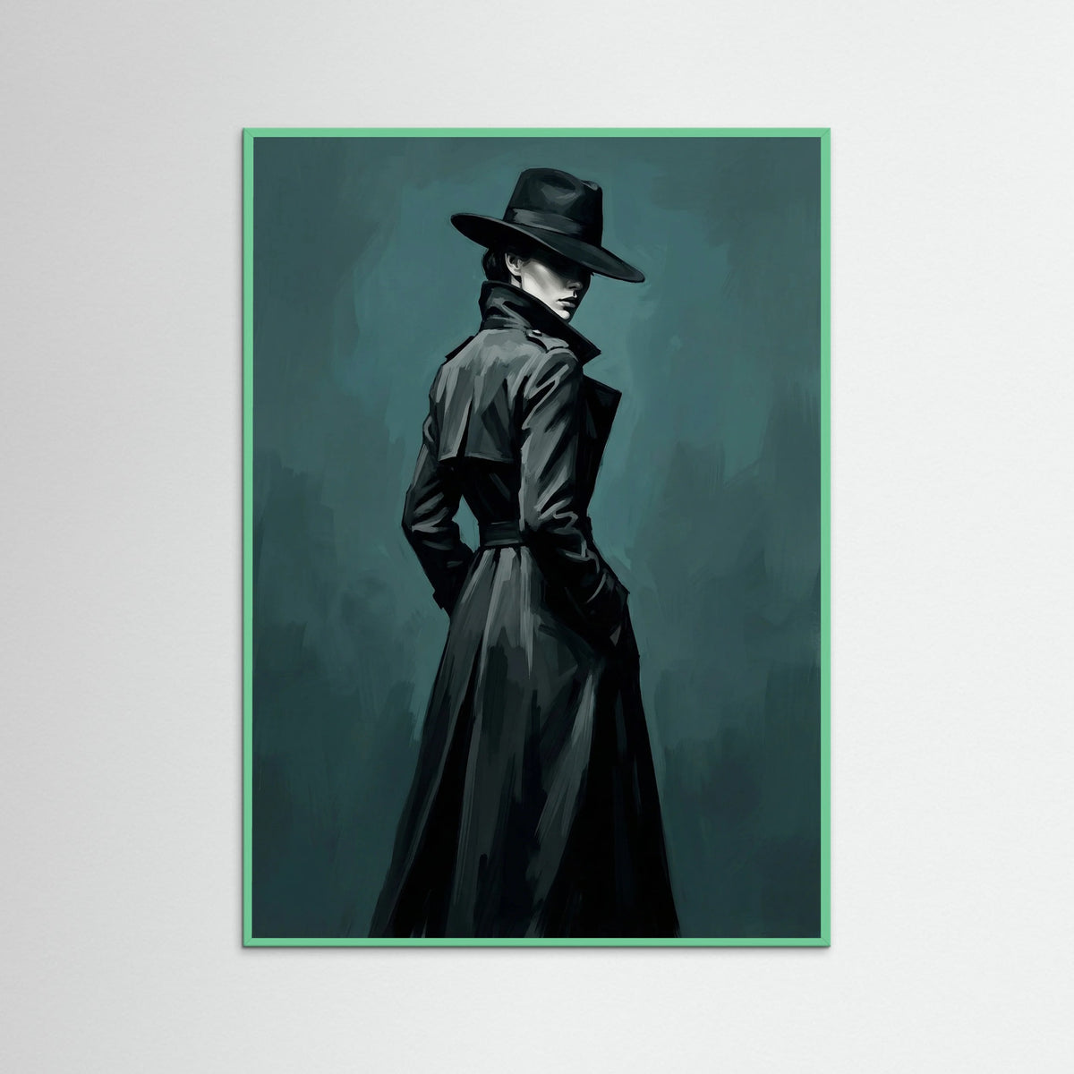 Mint Wood Mystic Silhouette