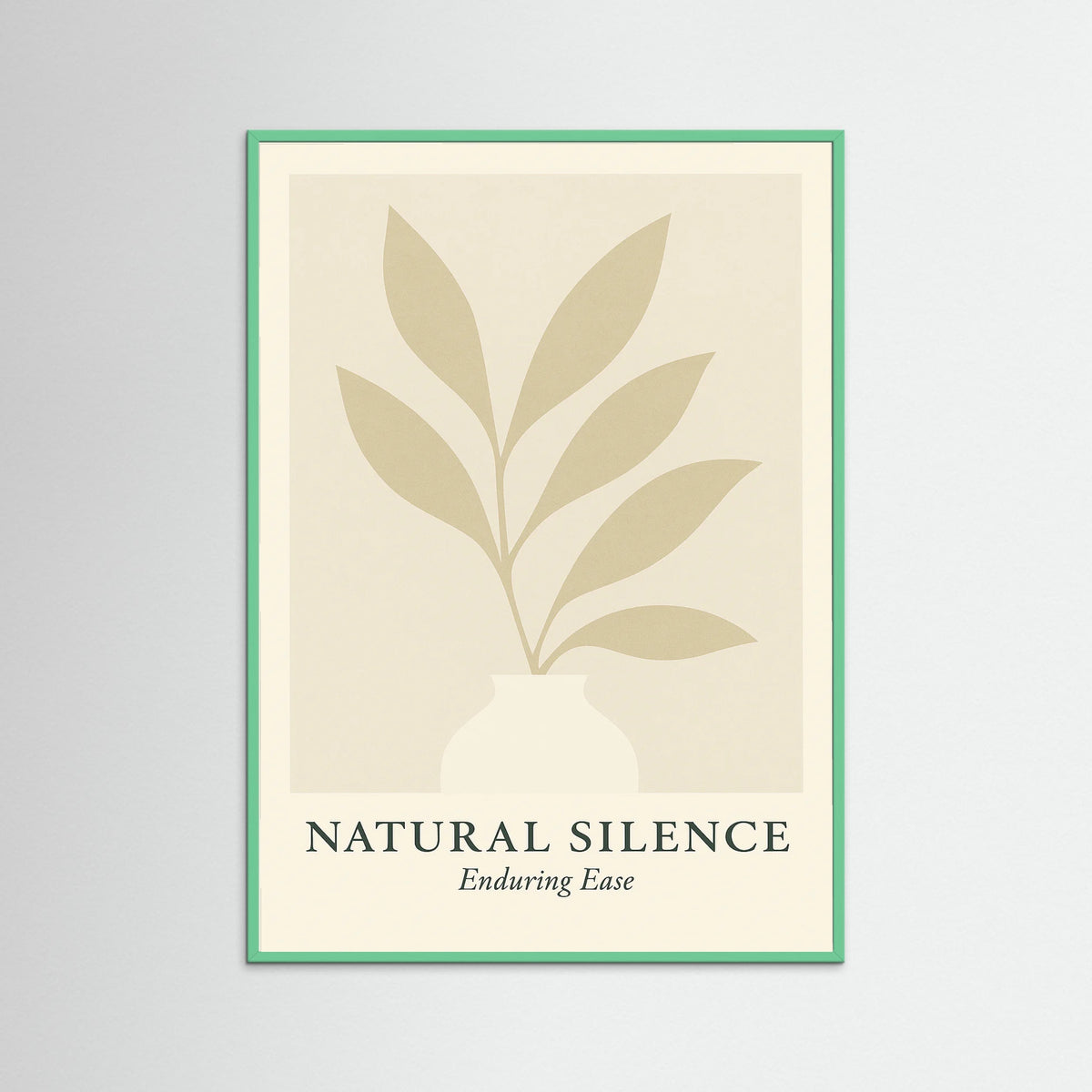 Mint Wood Natural silence