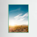 Mint Wood Nevada Desert Sunrise Poster